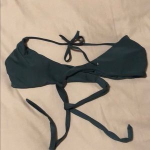 Green Top and Bottom Bikini 05